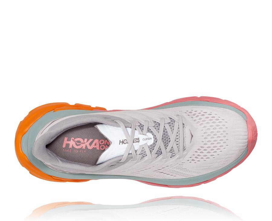 Chaussure Running Hoka One One Clifton Edge Homme - Blanche - NRO-216347